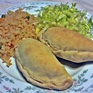 Beef Patties with Rice