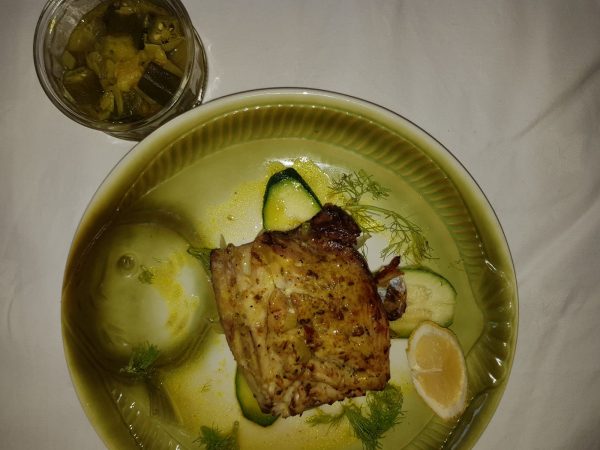 Fried Trout with Side